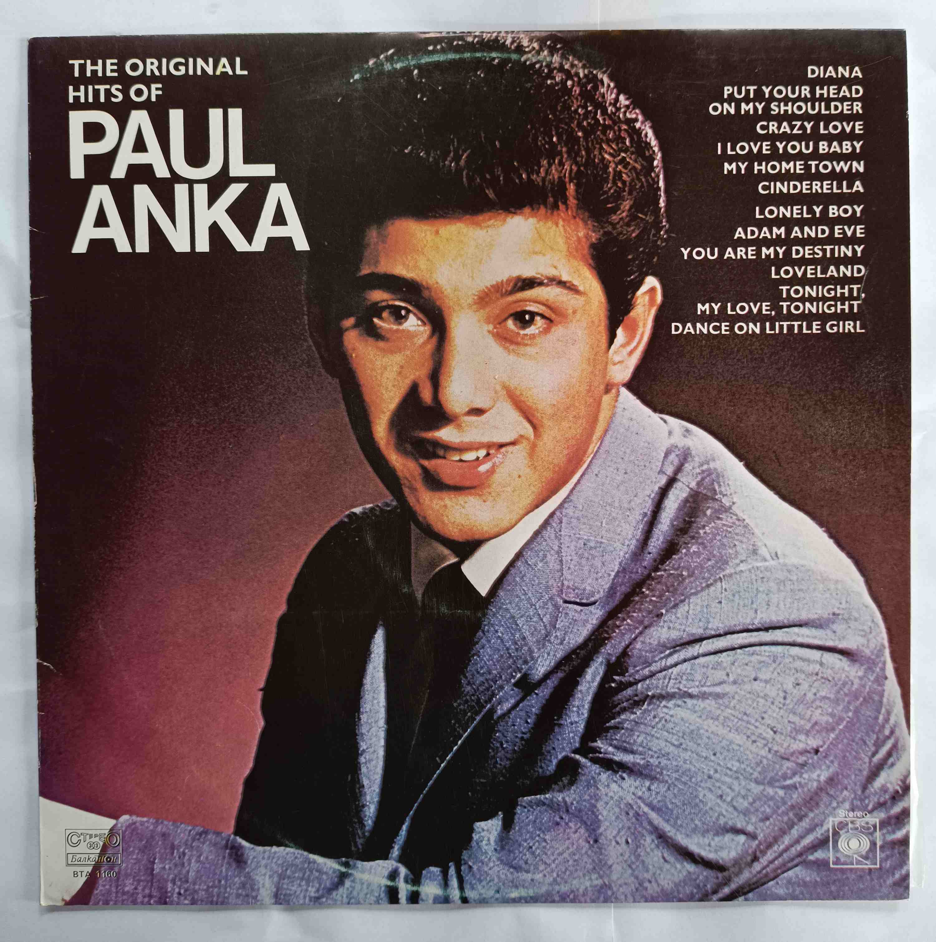 The Original Hits Of Paul Anka