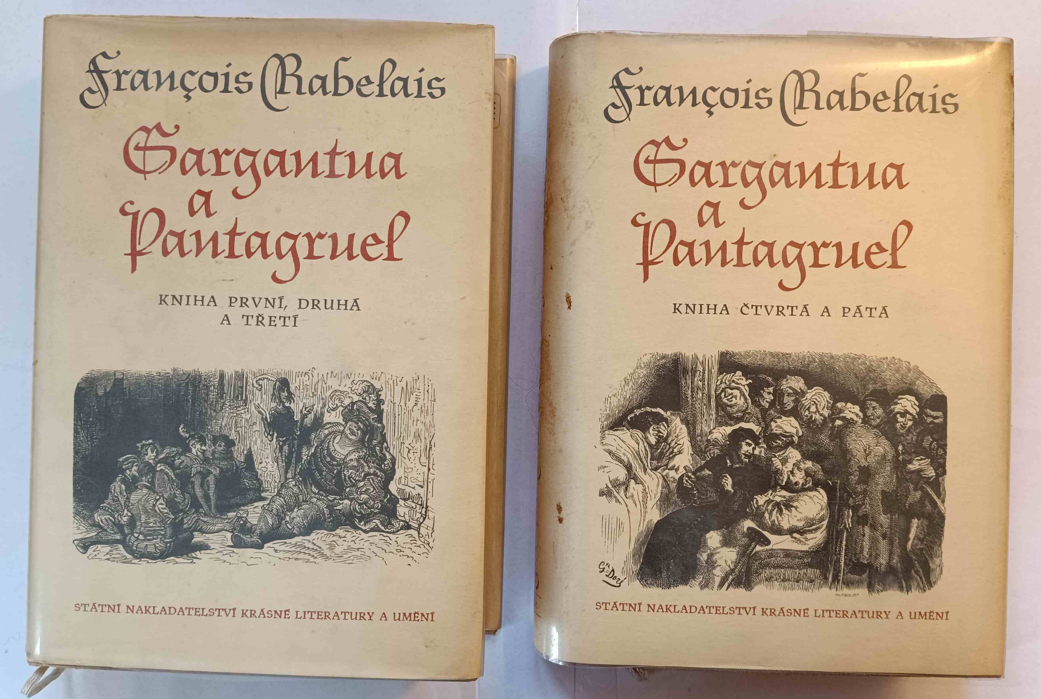 Gargantua a Pantagruel, 2 svazky