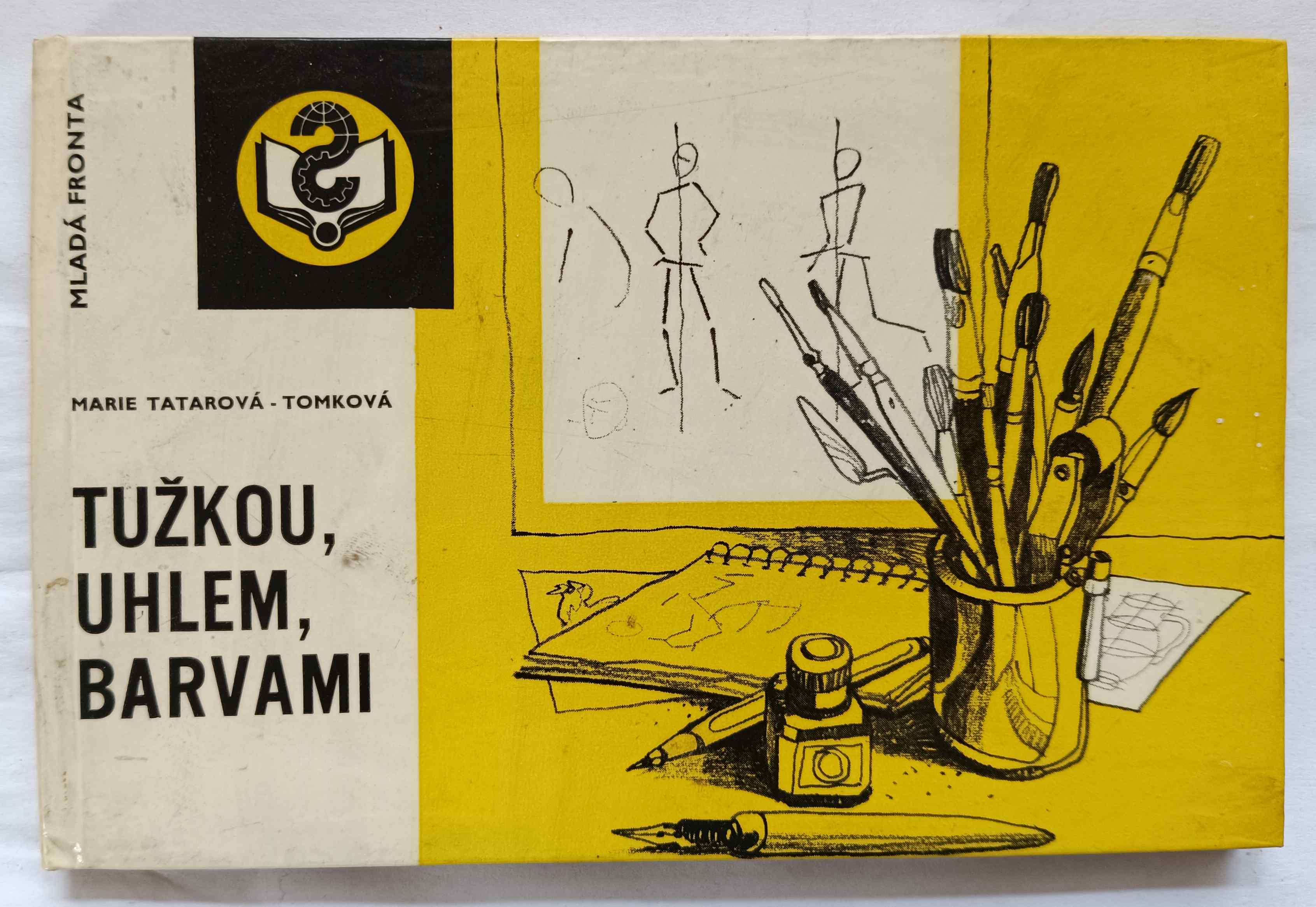 Tužkou, uhlem, barvami