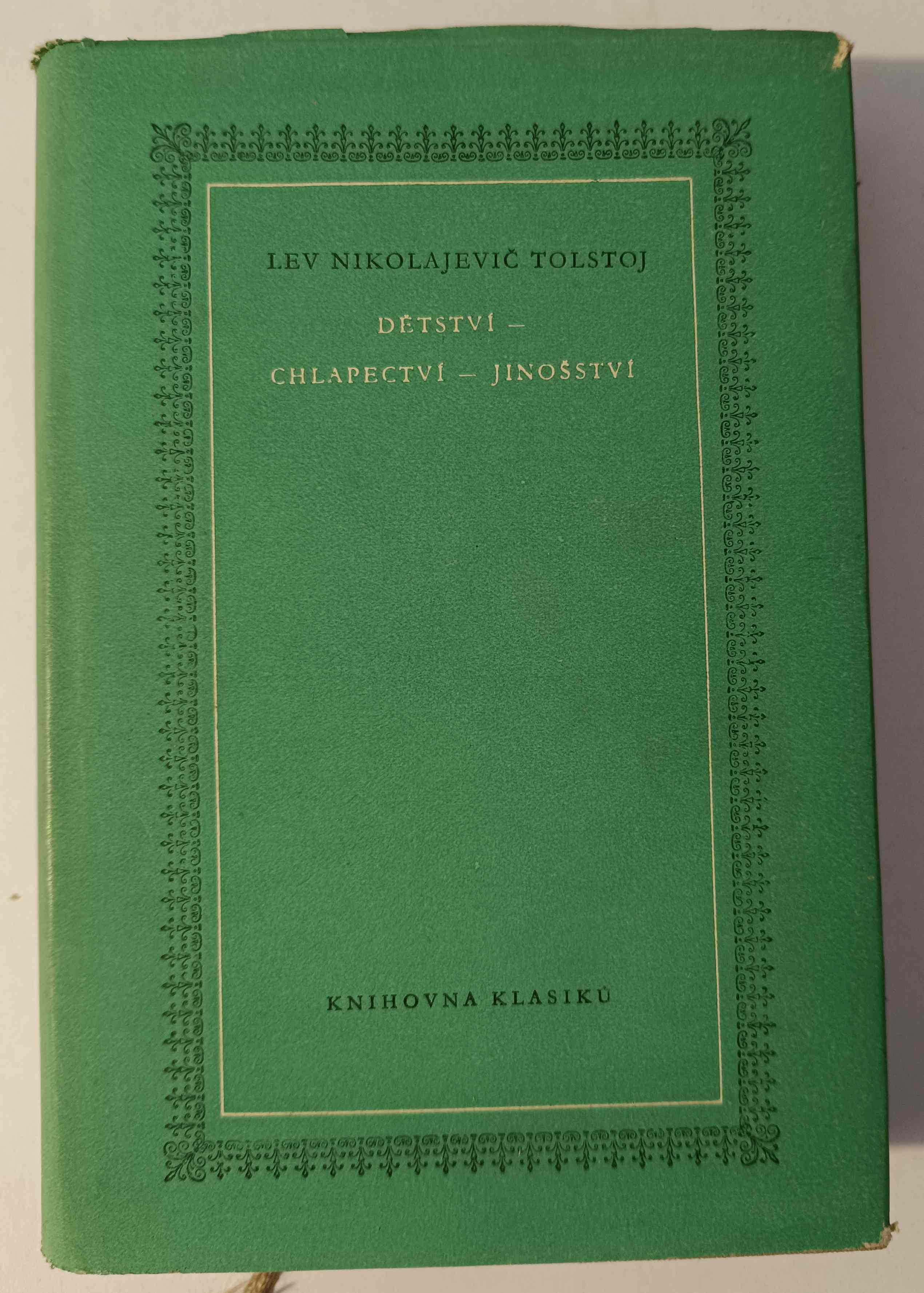 Dětství, chlapectví, jinošství