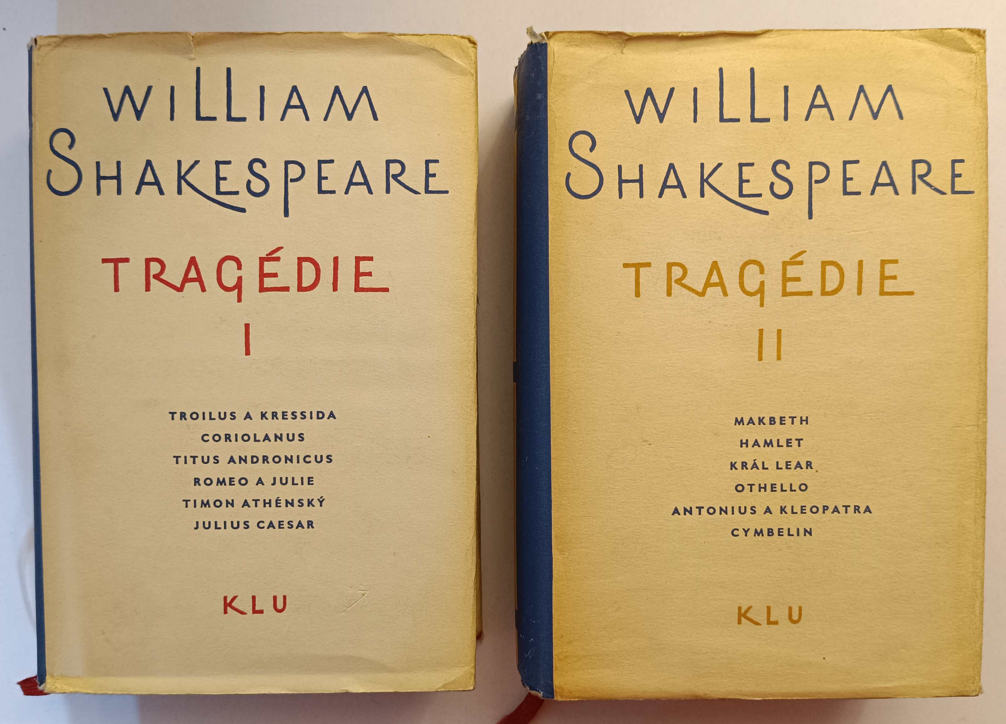 Tragédie I. a II.