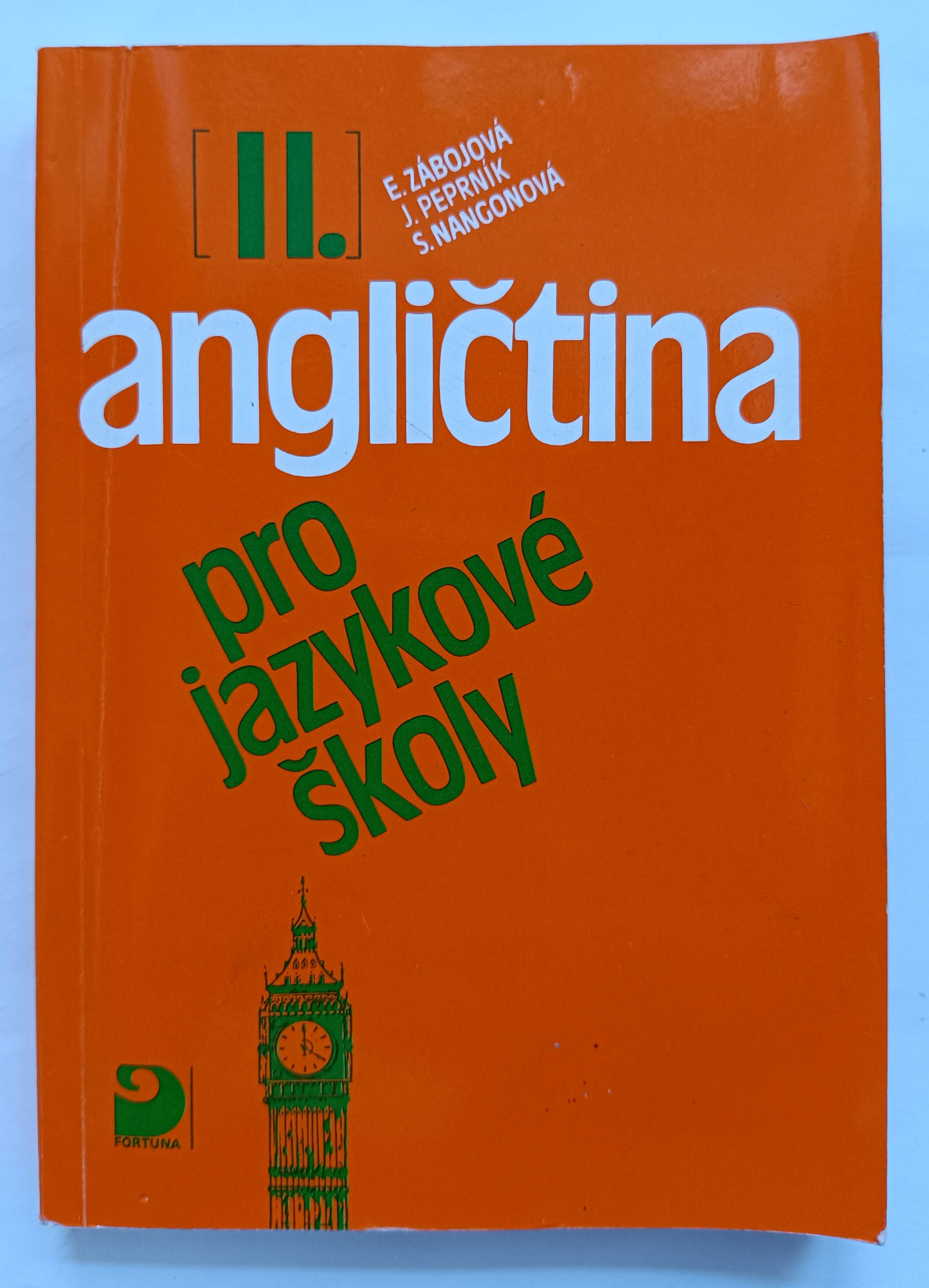 Angličtina pro jazykové školy II.