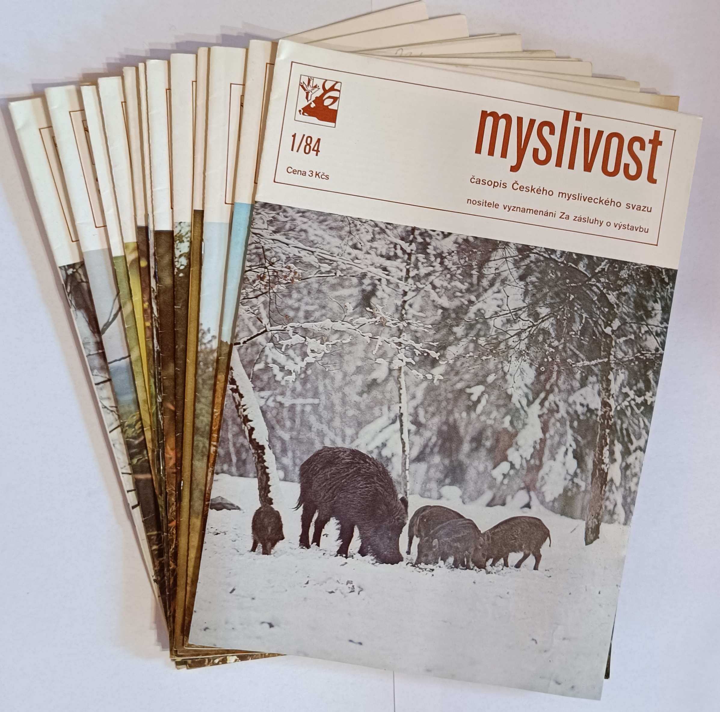 MYSLIVOST. Časopis Českého mysliveckého svazu. 1984/1 - 12