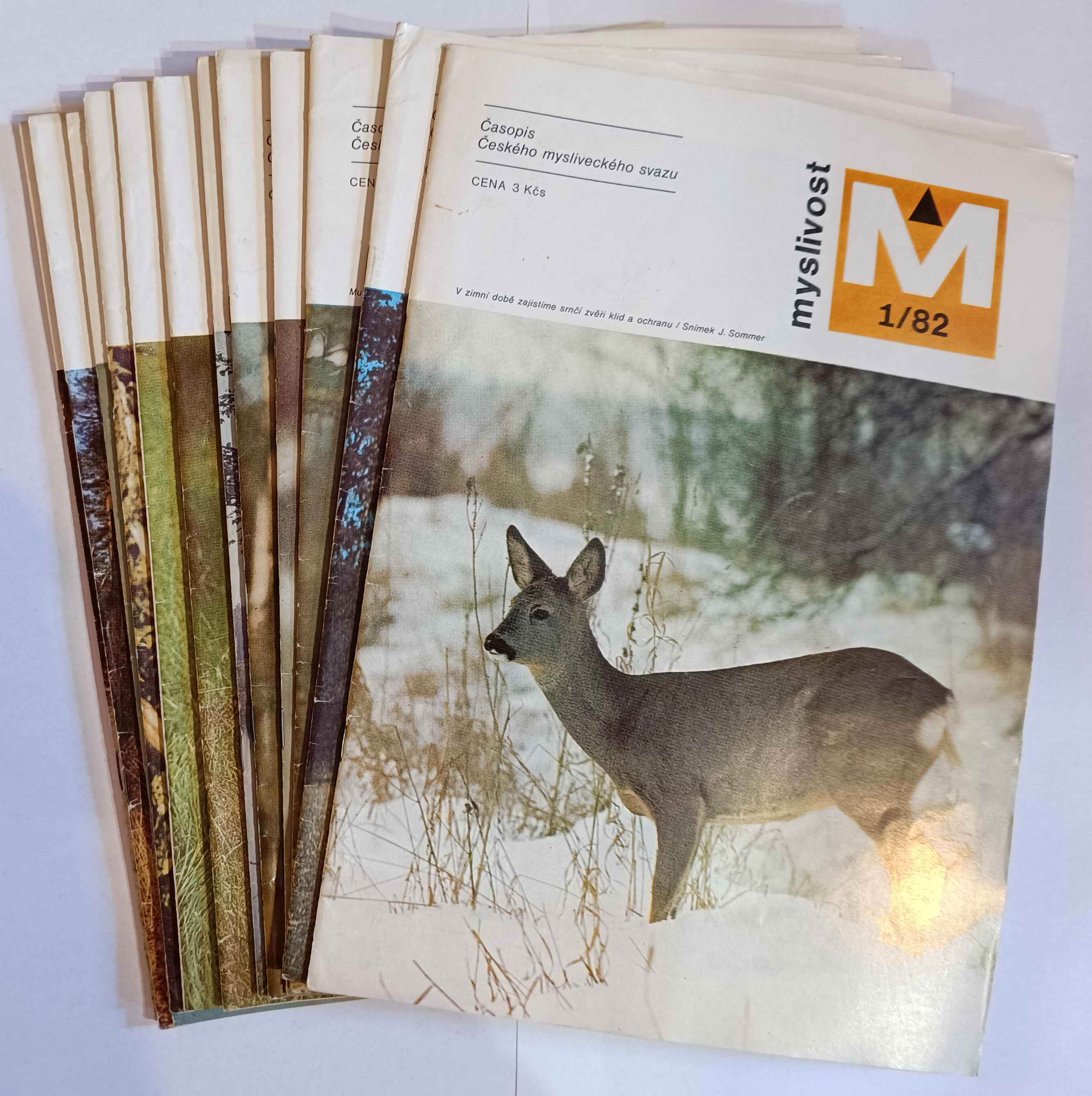 MYSLIVOST. Časopis Českého mysliveckého svazu. 1982/1 - 12