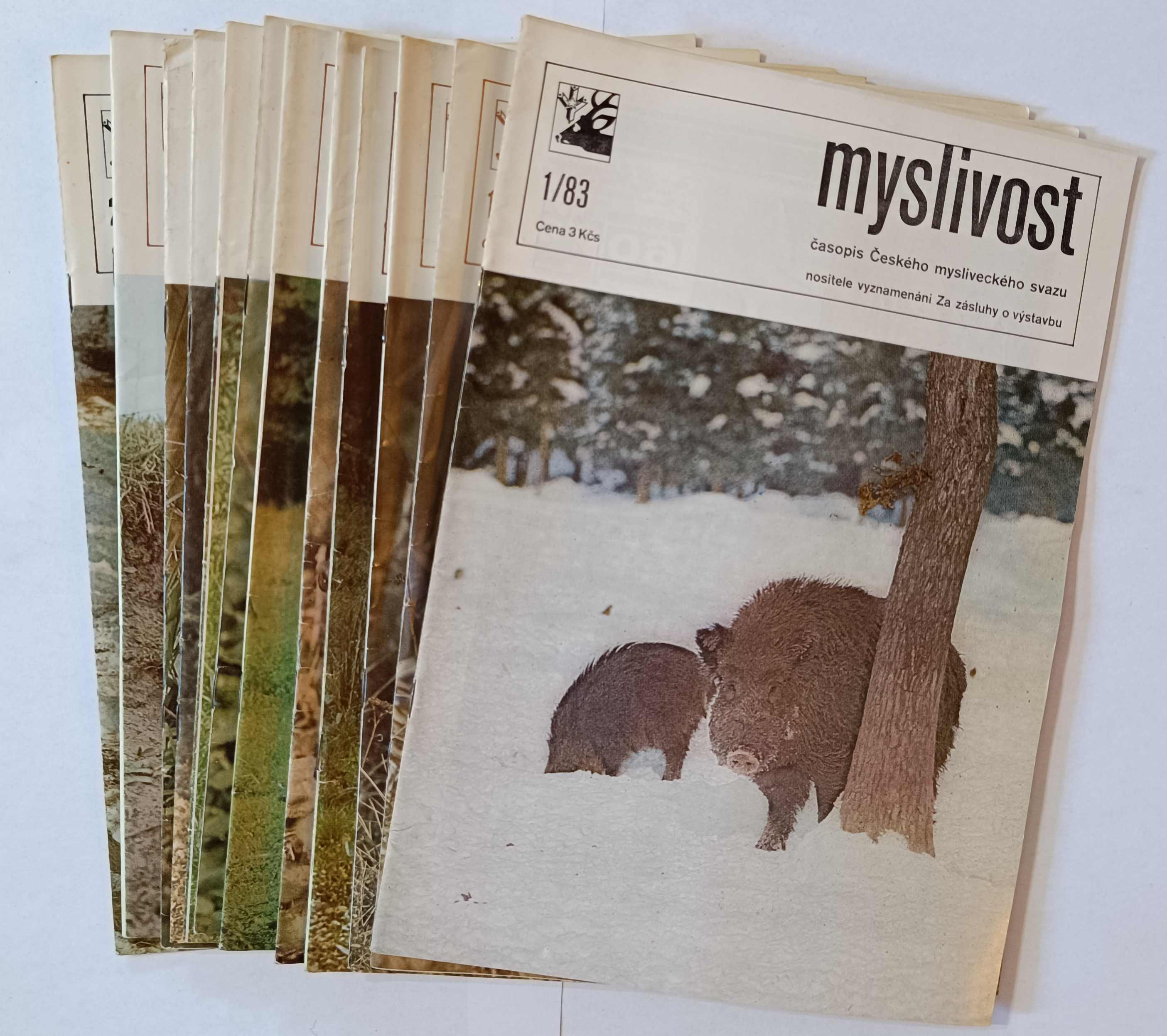 MYSLIVOST. Časopis Českého mysliveckého svazu. 1983/1 - 12