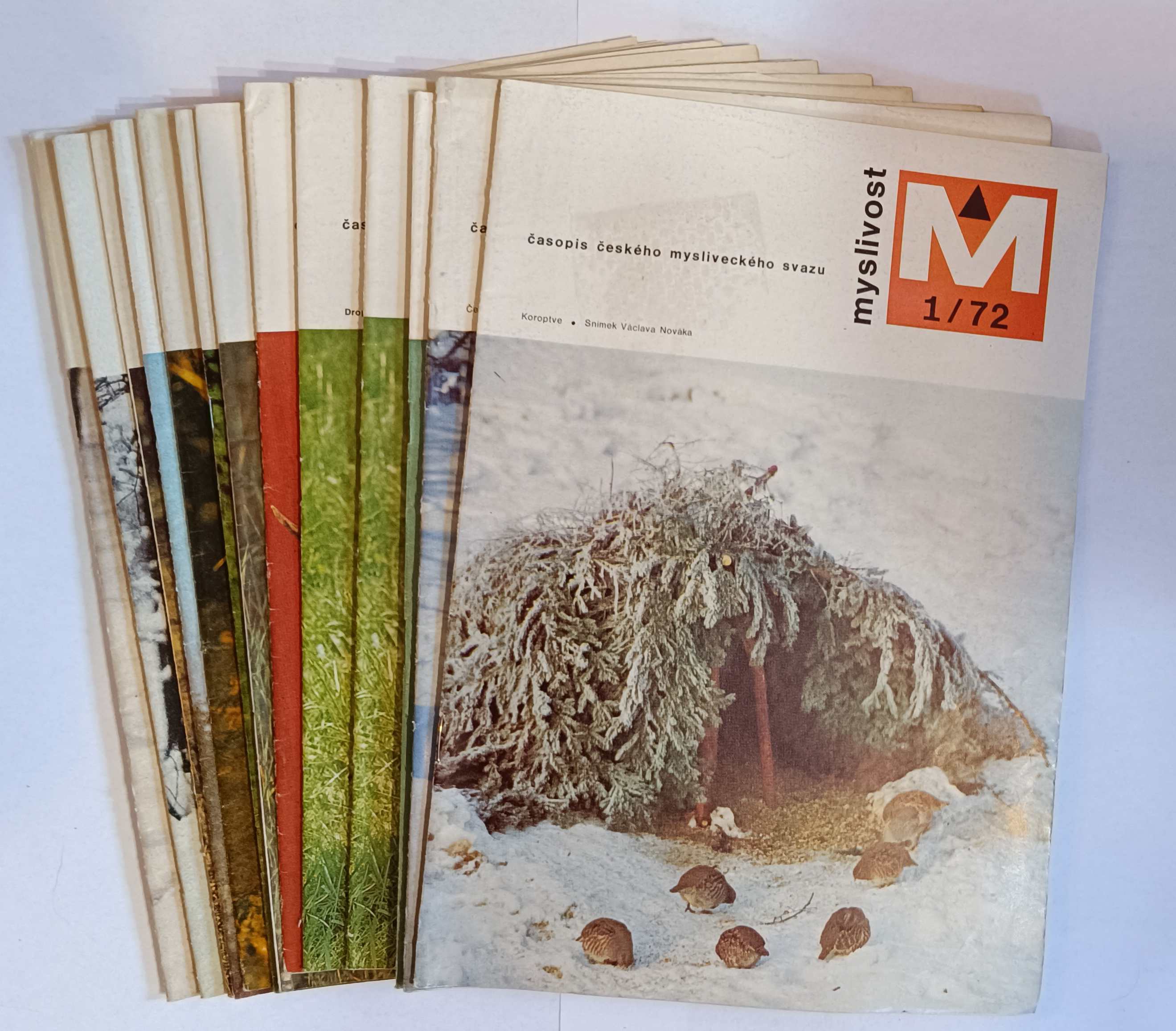 MYSLIVOST. Časopis Českého mysliveckého svazu. 1972/1 - 12
