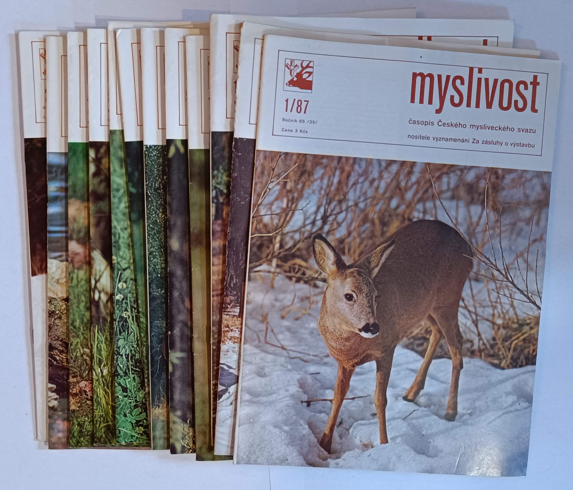 MYSLIVOST. Časopis Českého mysliveckého svazu. 1987/1 - 12