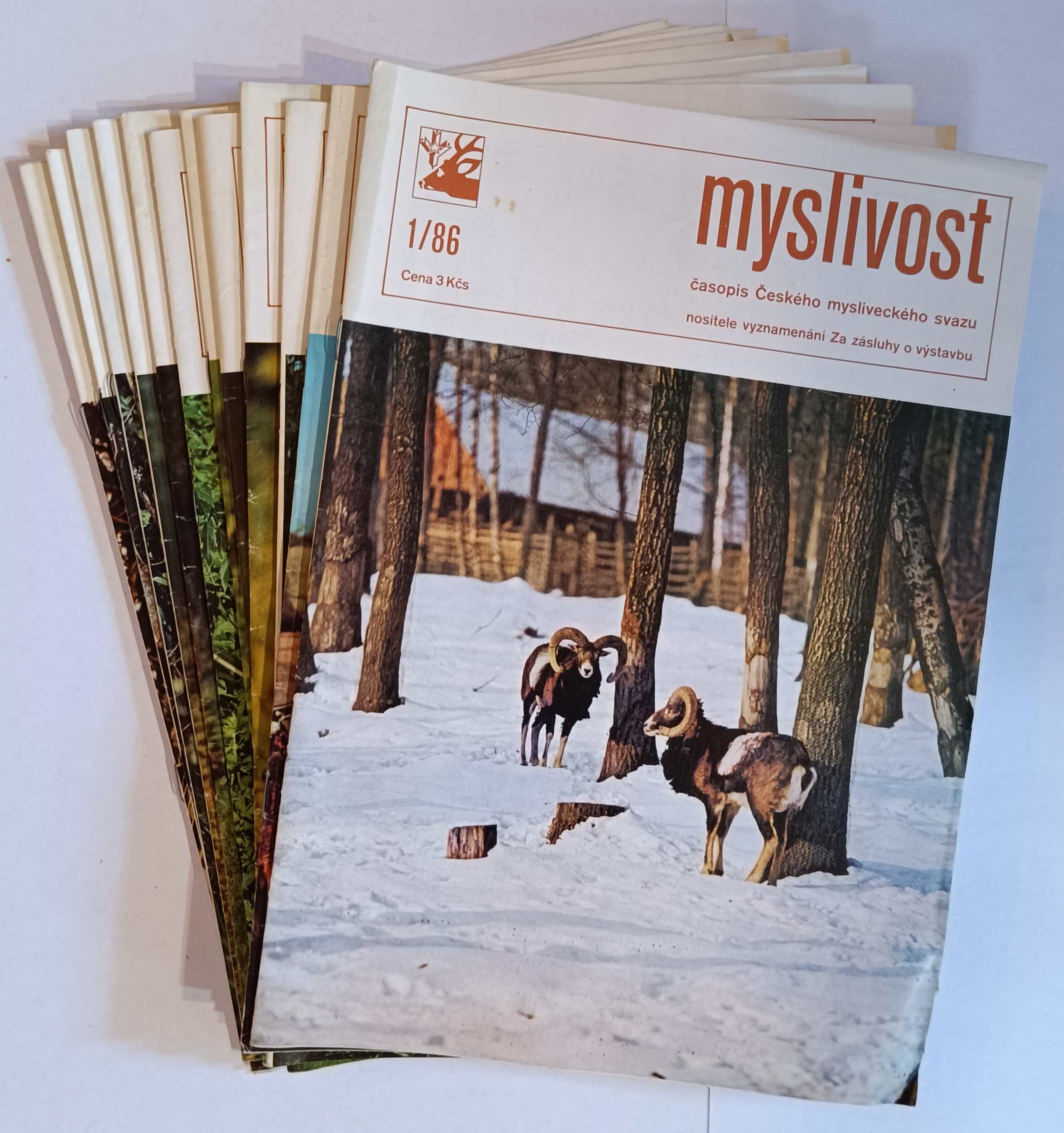 MYSLIVOST. Časopis Českého mysliveckého svazu. 1986/1 - 12