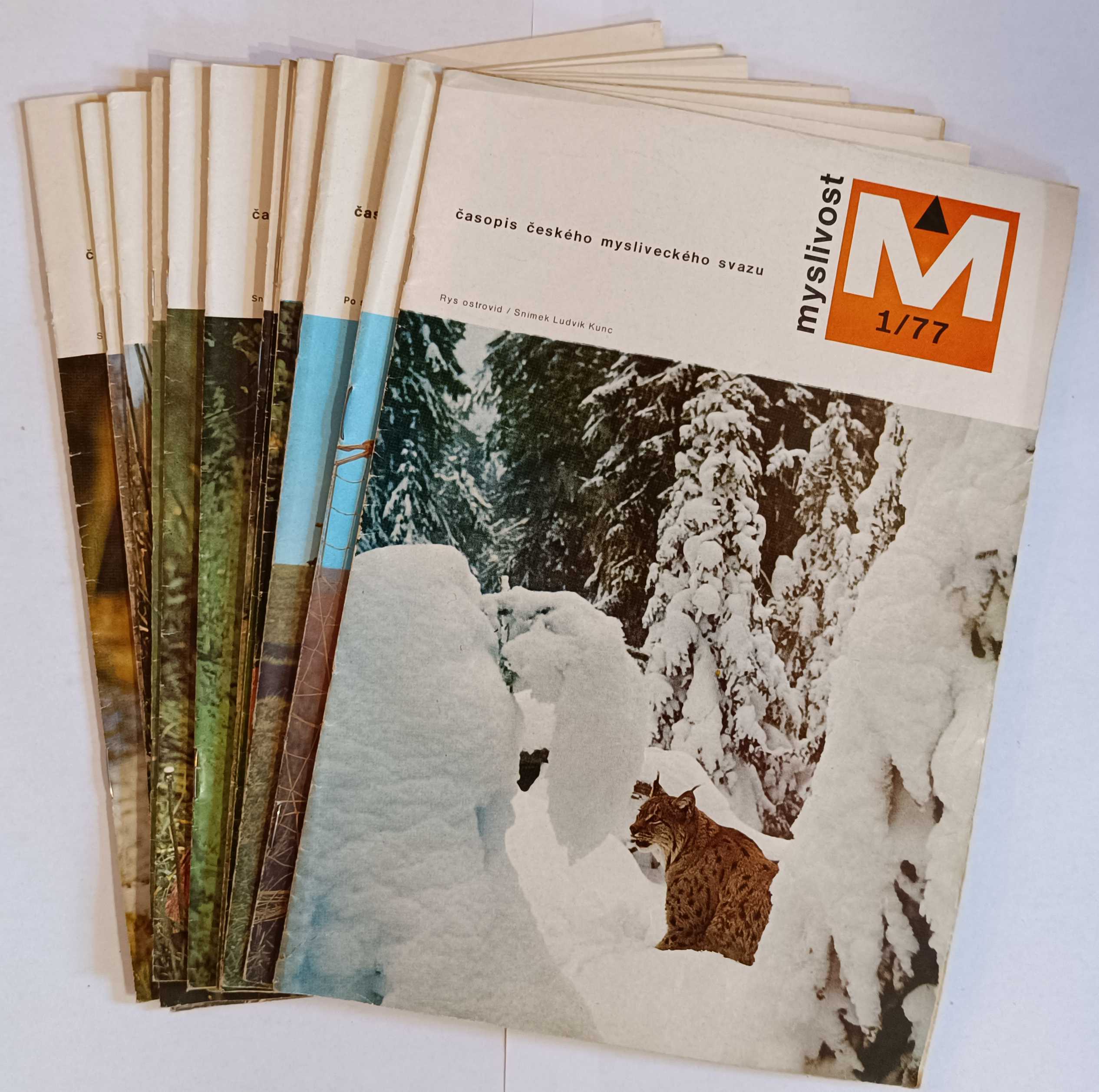 MYSLIVOST. Časopis Českého mysliveckého svazu. 1977/1 - 12