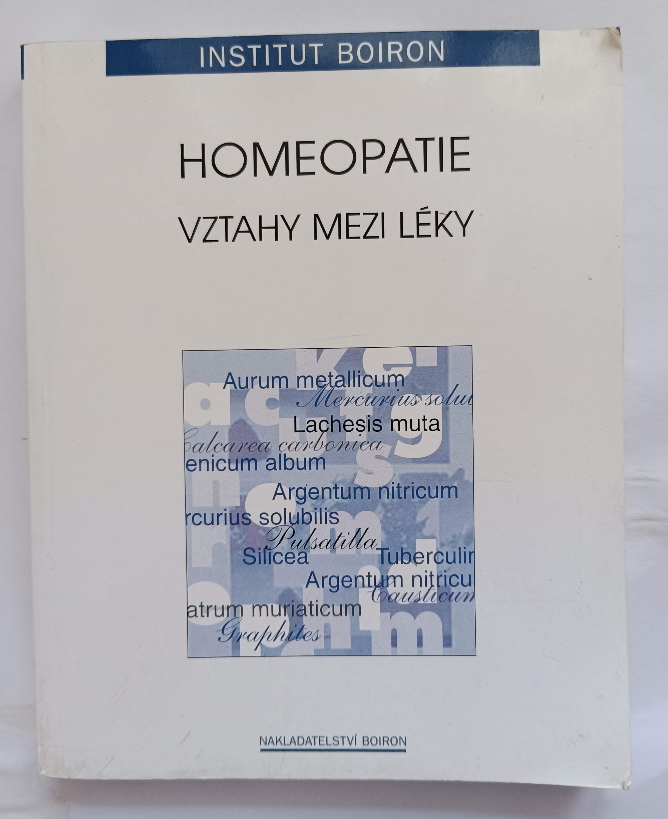 Homeopatie - Vztahy mezi léky