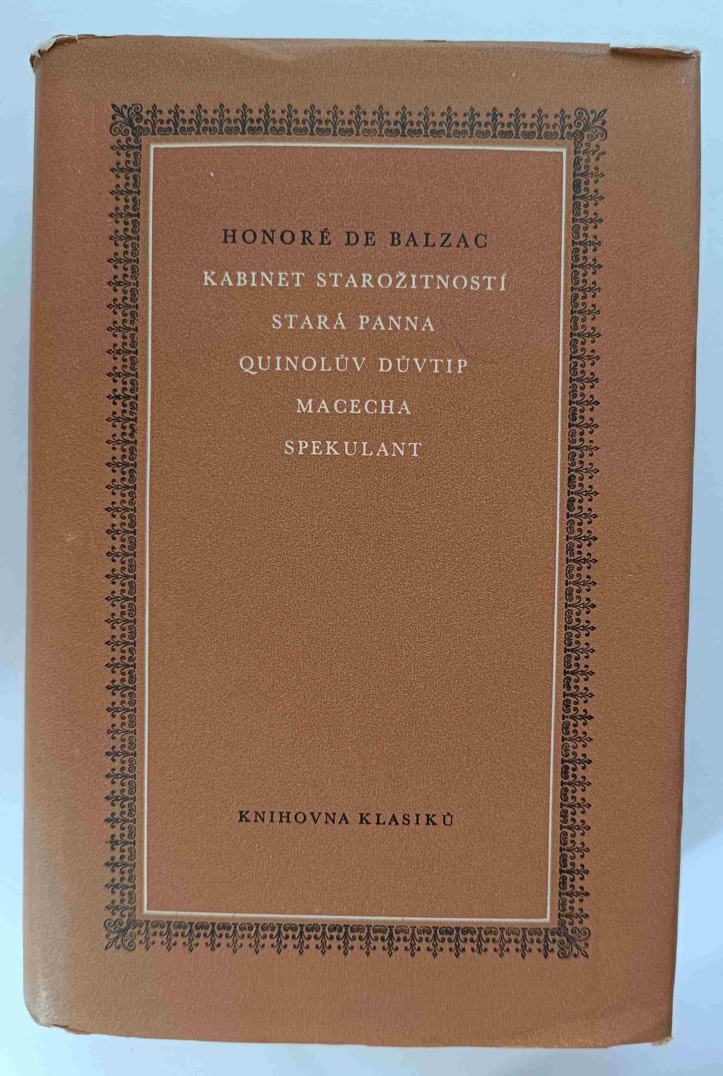 Kabinet starožitností - Stará panna - Quinolův důvtip - Macecha - Spekulant
