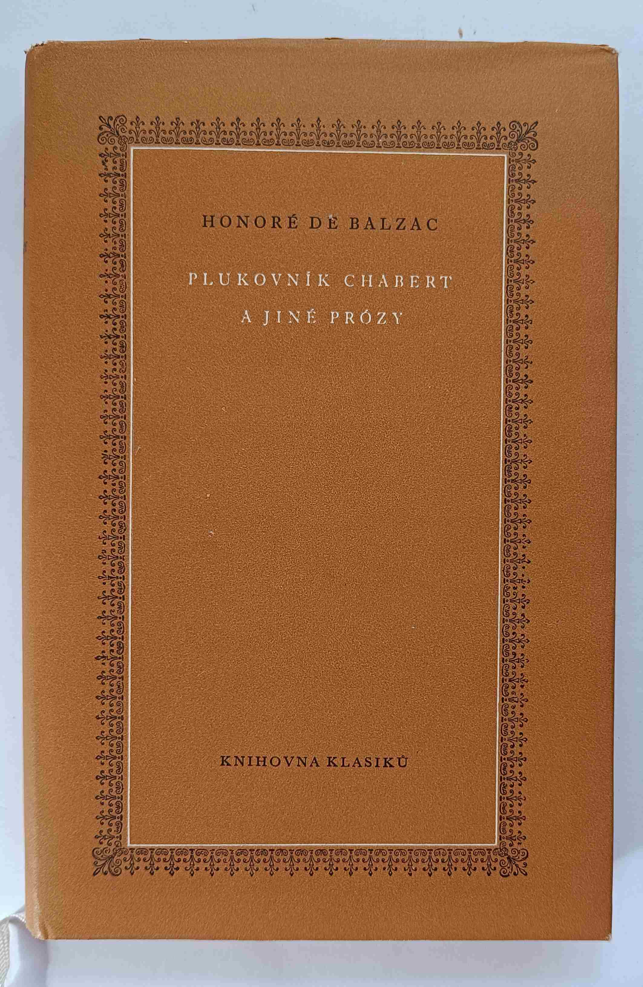 Plukovník Chabert a jiné prózy