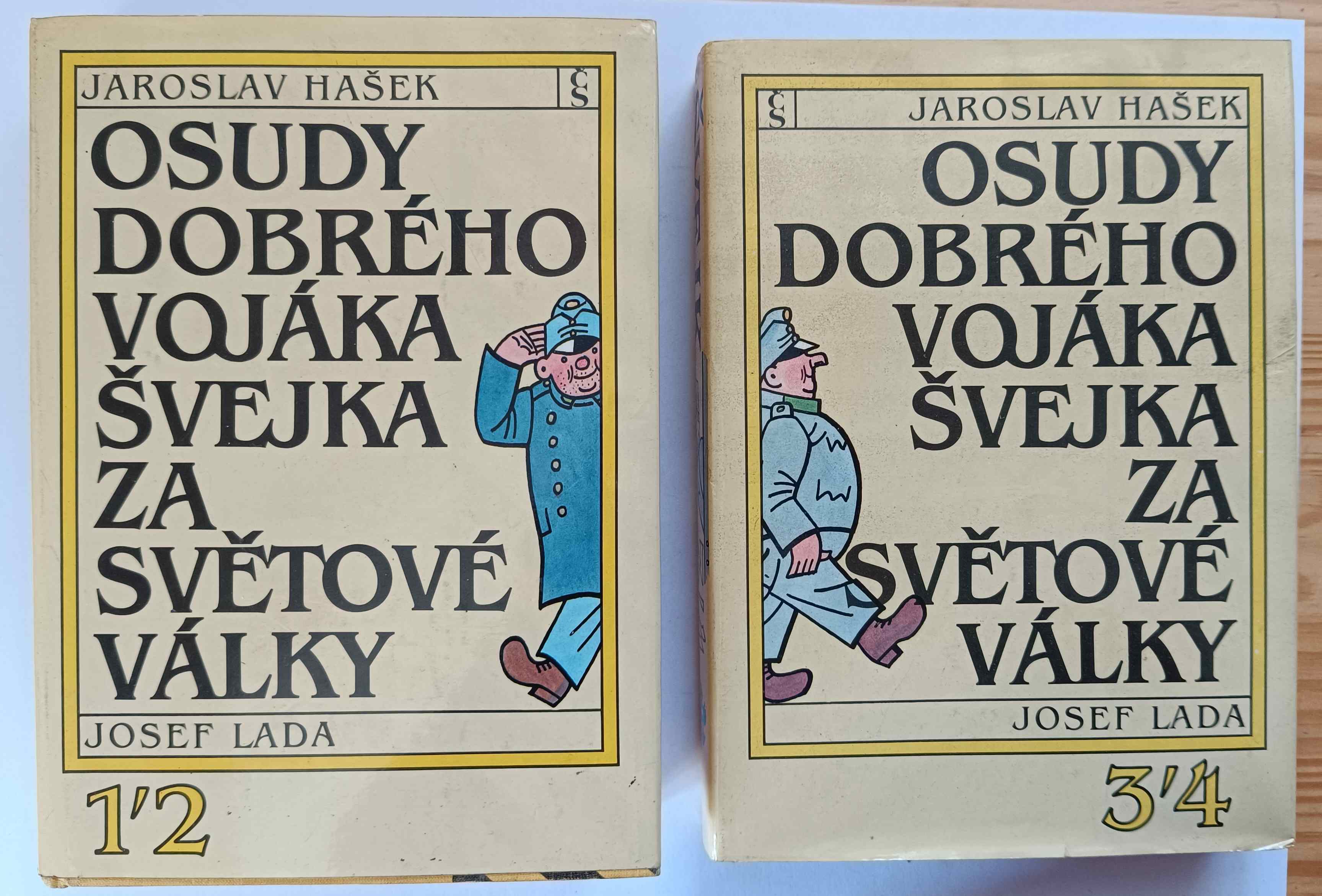 Osudy dobrého vojáka Švejka za světové války, 1. - 4. díl