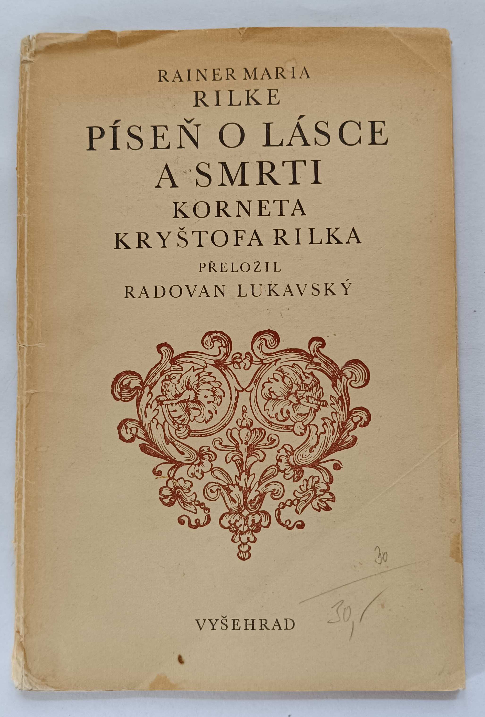Píseň o lásce a smrti korneta Kryštofa Rilka