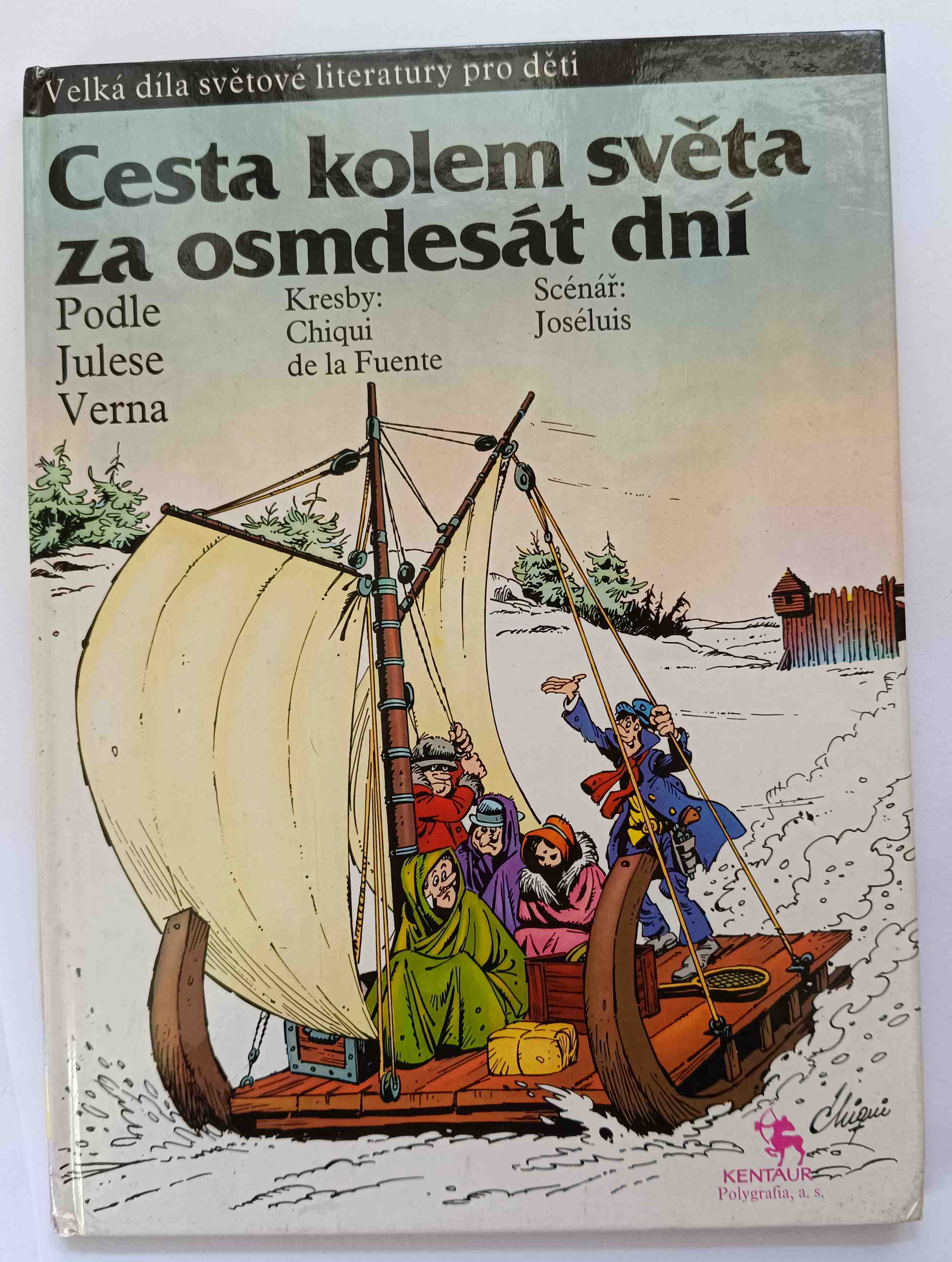 Cesta kolem světa za osmdesát dní (komiks)