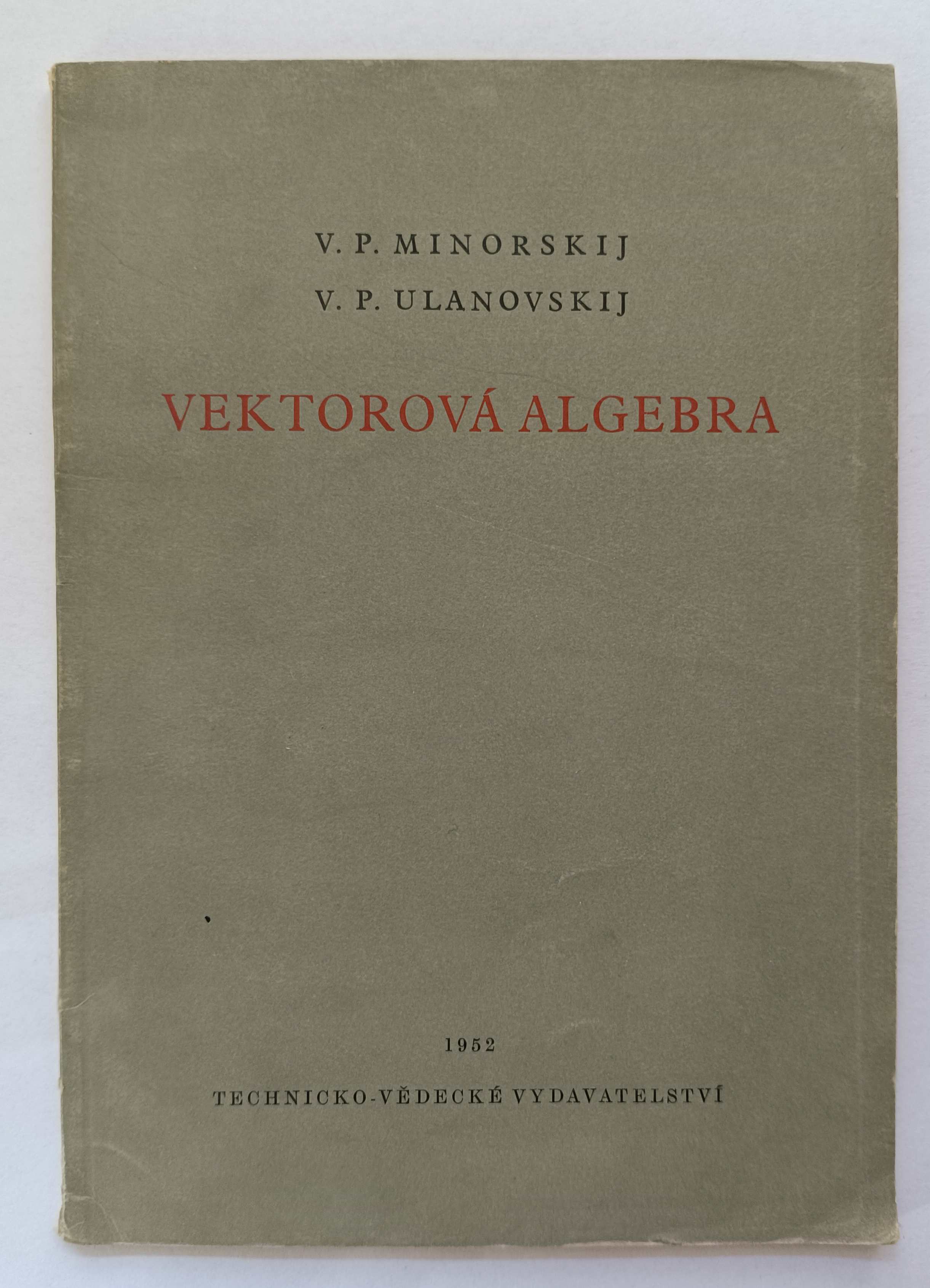 Vektorová algebra