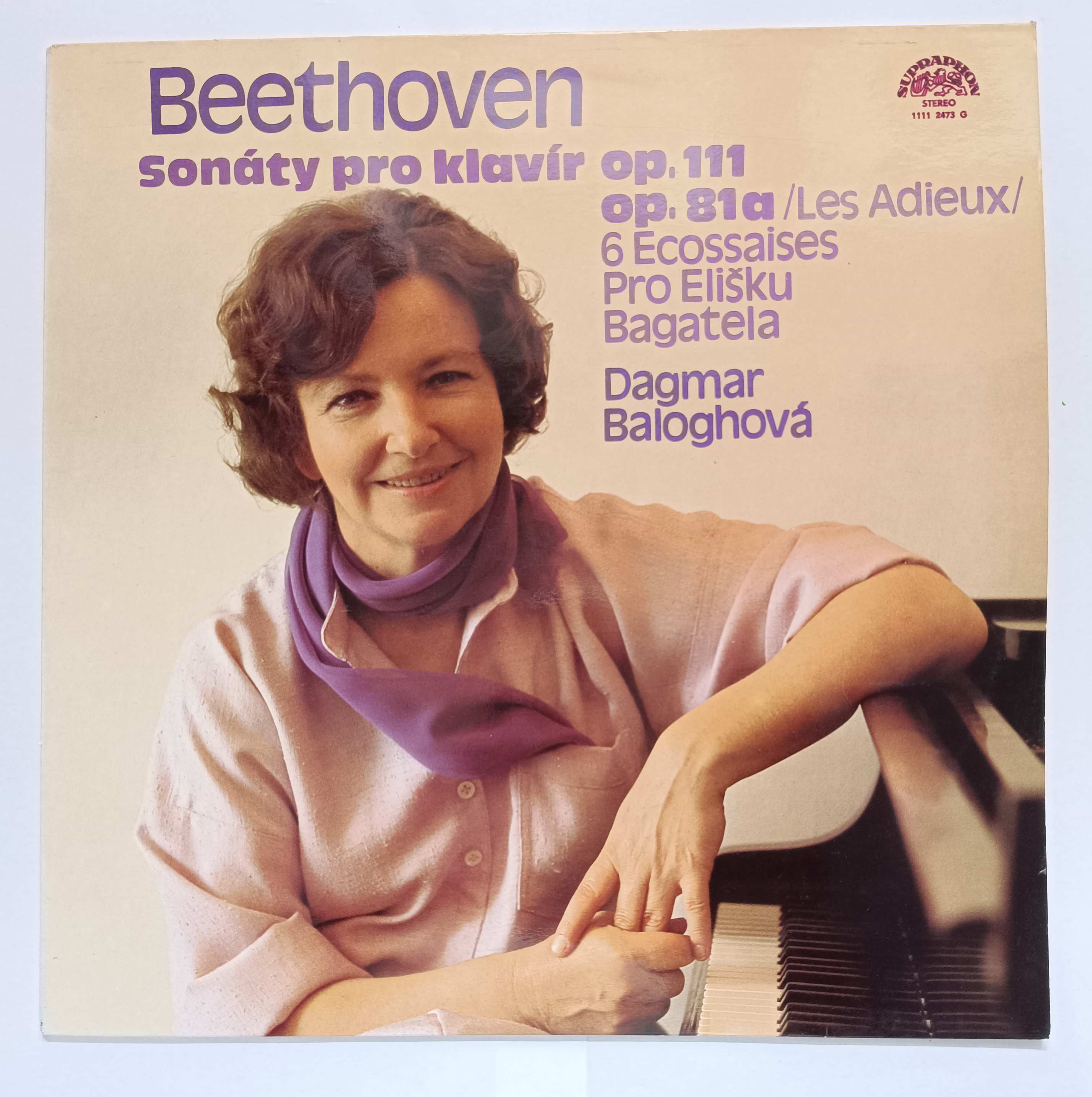 Sonáty pro klavír op. 111 op. 81 a