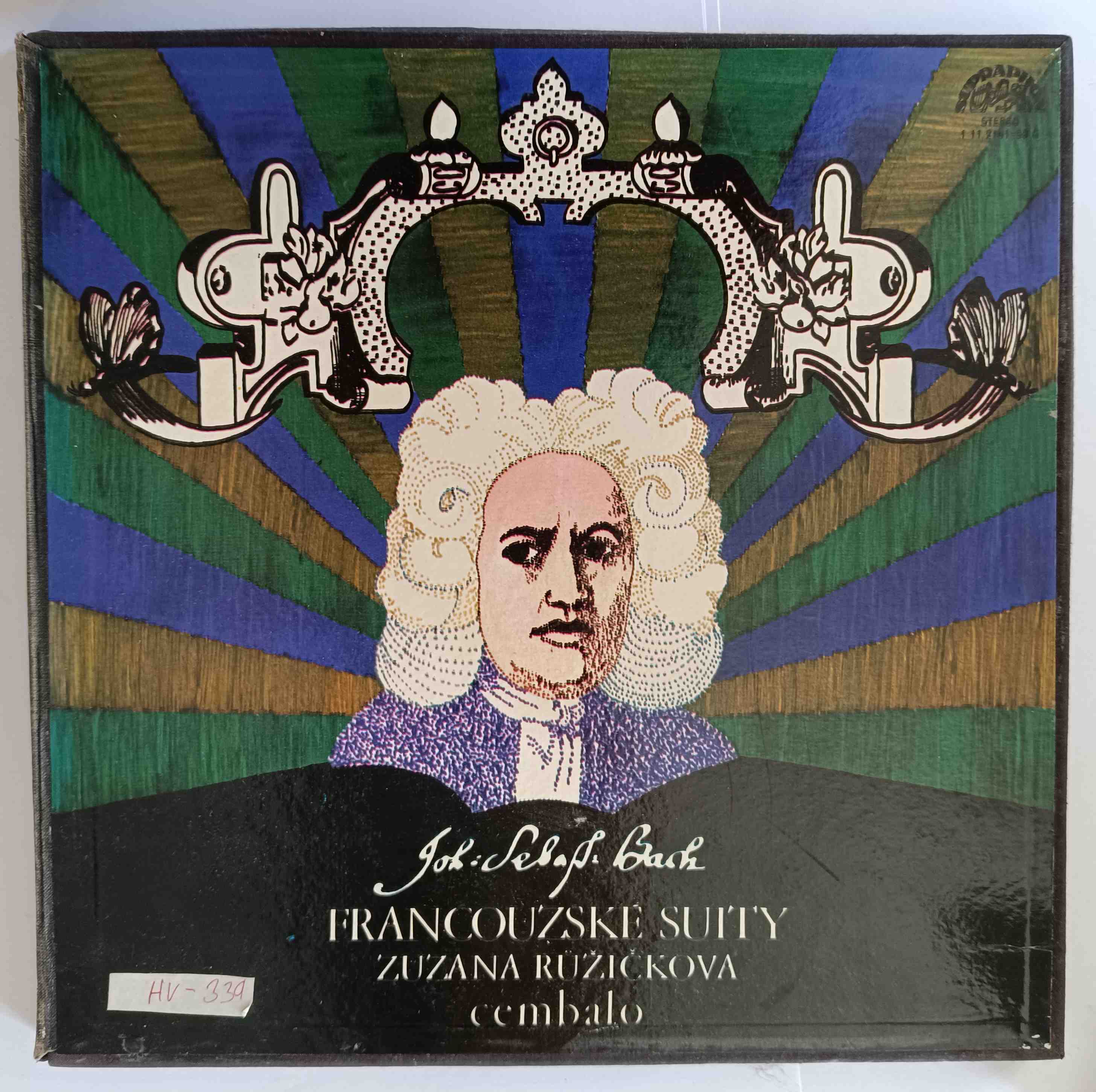 Francouzské Suity Zuzana Růžičková Cembalo -  3 LP
