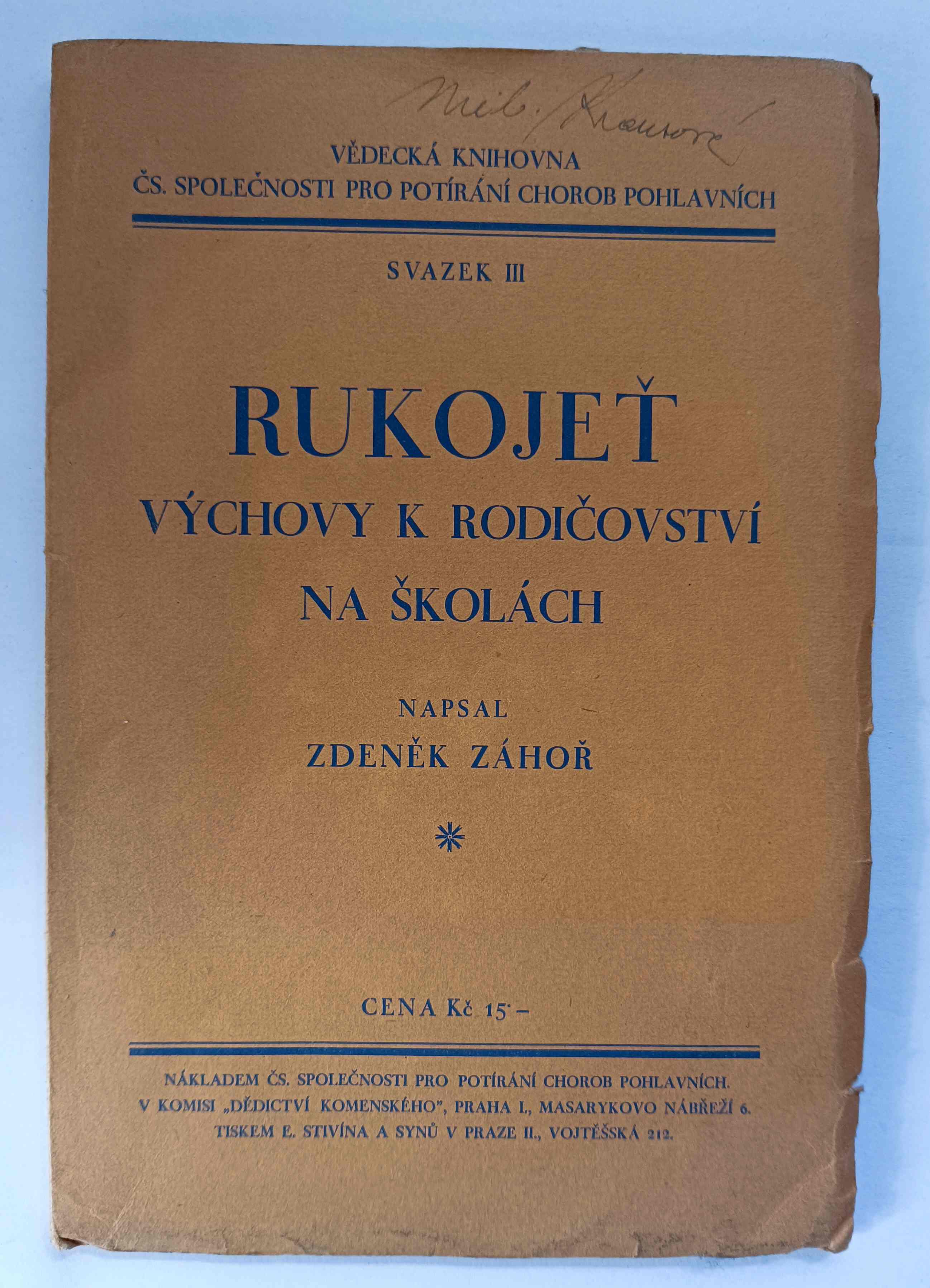 Rukojeť výchovy k rodičovství na školách