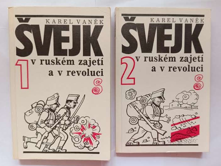 Švejk v ruském zajetí a v revoluci 1 + 2