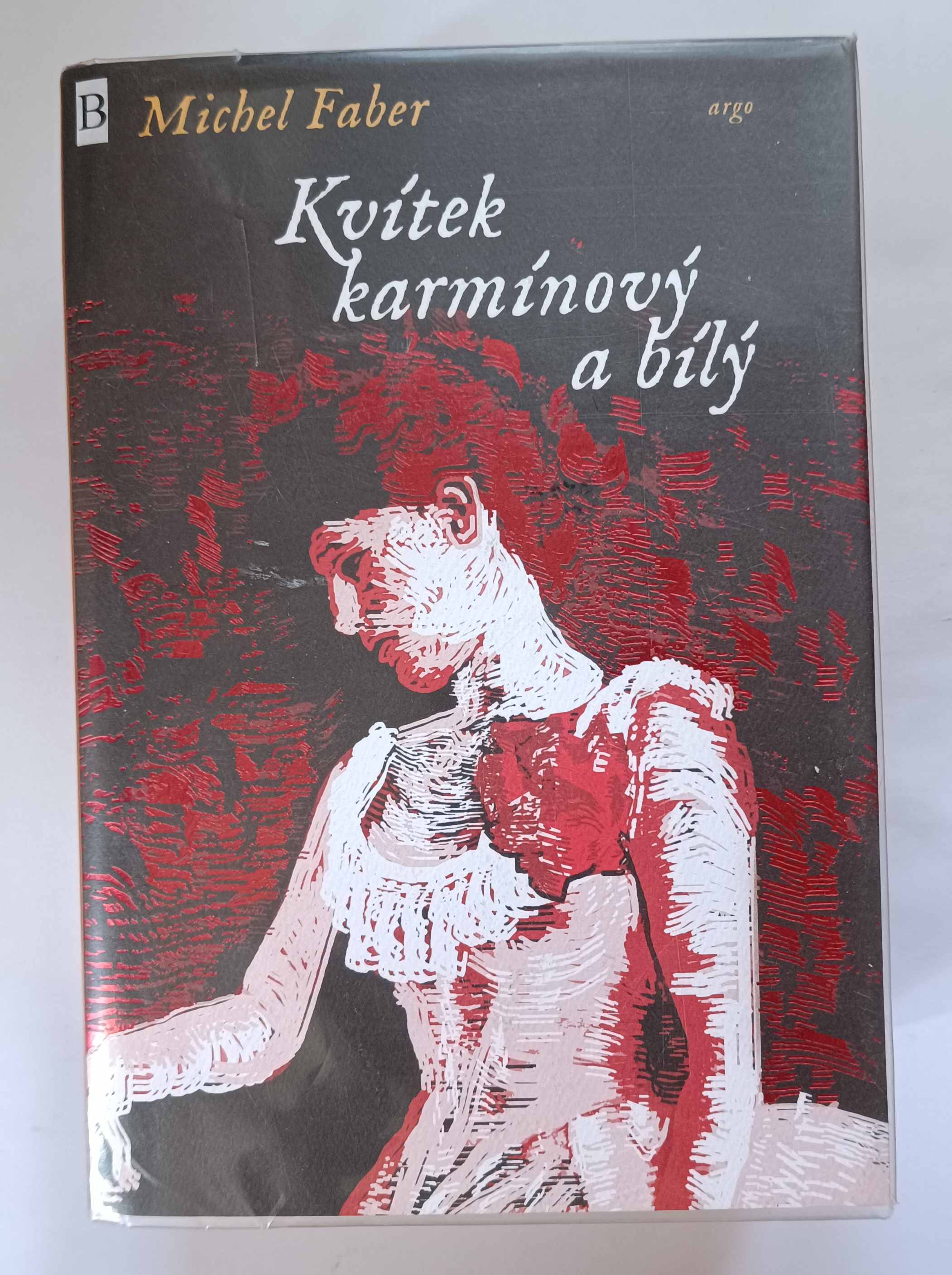 Kvítek karmínový a bílý