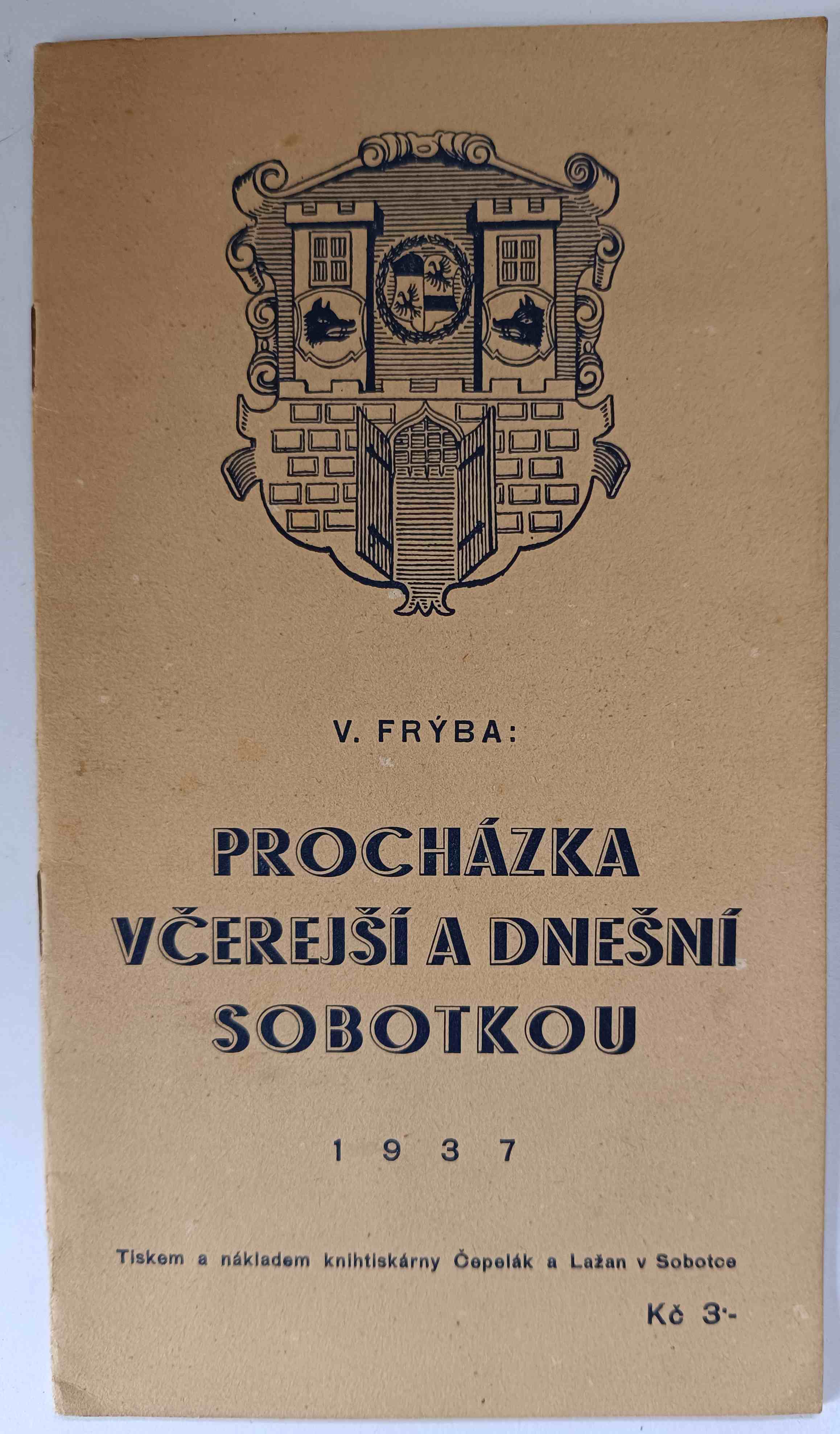 Procházky včerejší a dnešní Sobotkou
