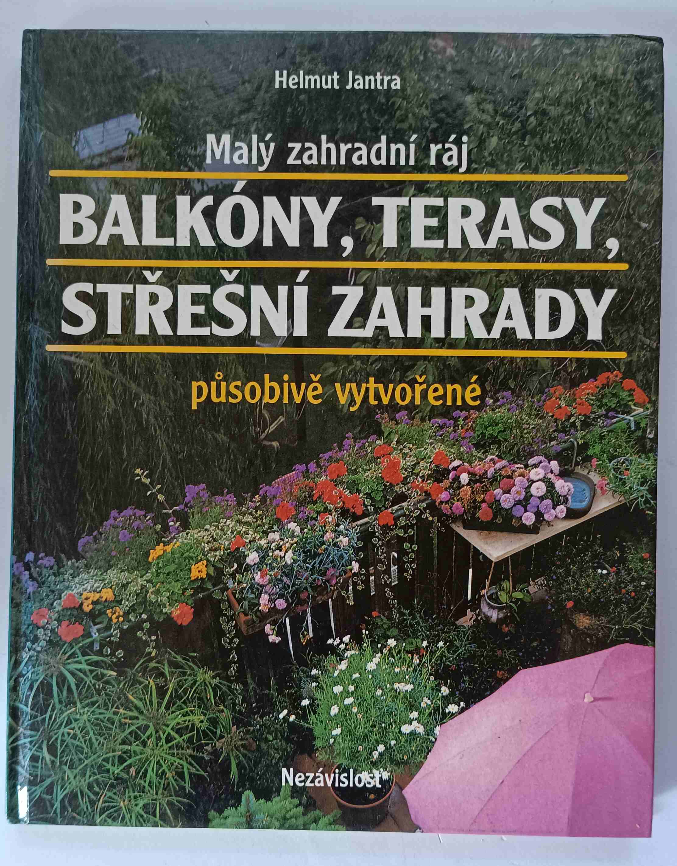 Balkóny, terasy, střešní zahrady