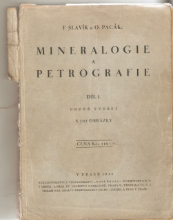 Mineralogie a petrografie. Díl I