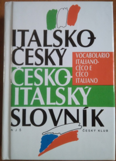 Italsko-český, česko-italský slovník : Vocabolario italiano-ceco e ceco-italiano