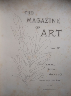 The Magazine of Art, vol. IV.