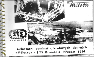 Celostátní seminář o kruhových dojírnách Mélotte 1974