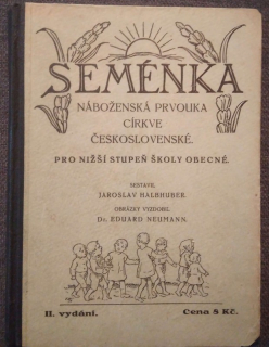 Seménka : Náboženská prvouka církve československé pro nižší stupeň školy obecné