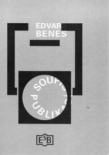 Edvard Beneš : soupis publikací