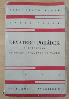Devatero pohádek a ještě jedna od Josefa Čapka jako přívažek