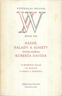 Básně, balady a sonety věčného studenta Roberta Davida : 52 hořkých balad, 100 sonetů, 70 básní z podsvětí