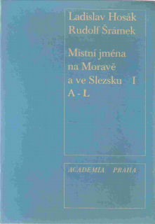 Místní jména na Moravě a ve Slezsku I+II
