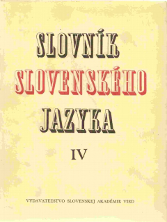 Slovník slovenského jazyka. Diel 4, s-u