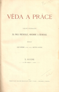 Věda a práce. Volné rozhledy na poli průmyslu, obchodu a řemesel