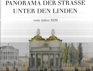 Panorama der Strasse Unter den Linden vom Jahre 1820