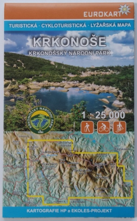 Krkonoše. Krkonošský národní park 1:25 000