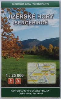 Jizerské hory - Isergebirge 1:25 000