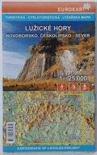 Lužické hory. Novoborsko, Českolipsko-sever 1:25 000