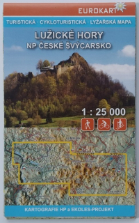 Lužické hory. NP České Švýcarsko 1:25 000
