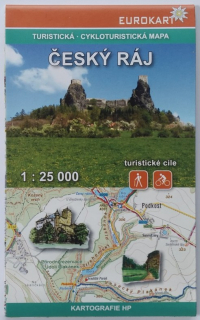 Český ráj. Turistické cíle. 1:25 000