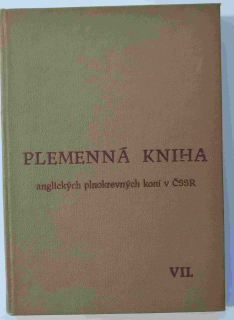 Plemenná kniha anglických plnokrevných koní v ČSSR, Svazek VII.