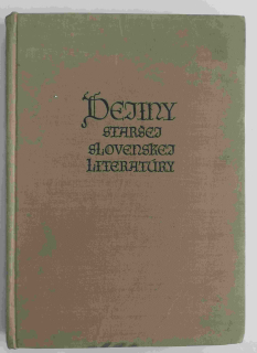 Dejiny staršej slovenskej literatúry