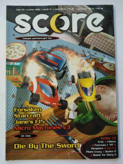 SCORE - číslo 53 - květen 1998 - ročník 5. - bez CD