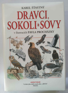 Dravci, sokoli a sovy v ilustracích Pavla Procházky